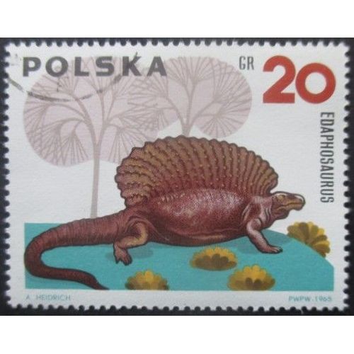 Pologne N°1423 Animal Préhistorique Oblitéré