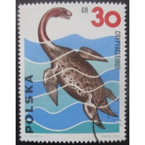 Pologne N°1424 Animal Préhistorique Oblitéré