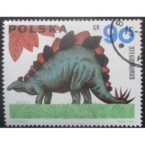 Pologne N°1427 Animal Préhistorique Oblitéré