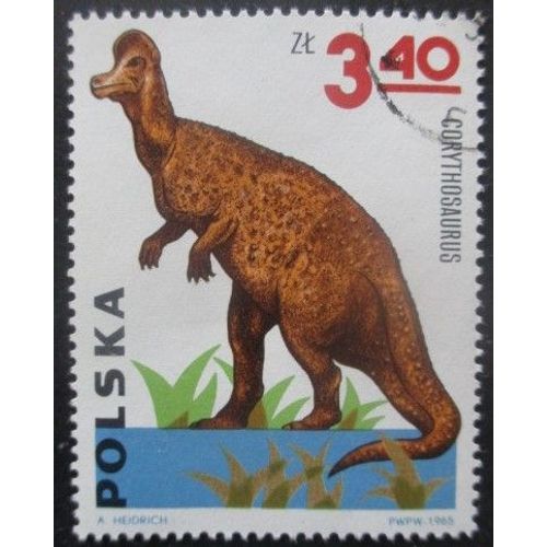 Pologne N°1430 Animal Préhistorique Oblitéré