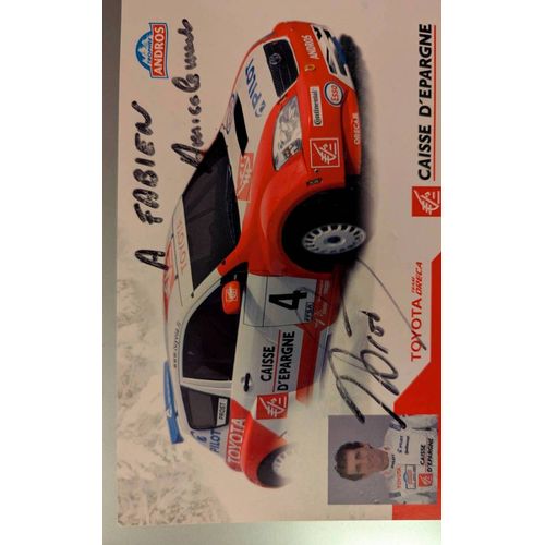 Autographe Alain Prost