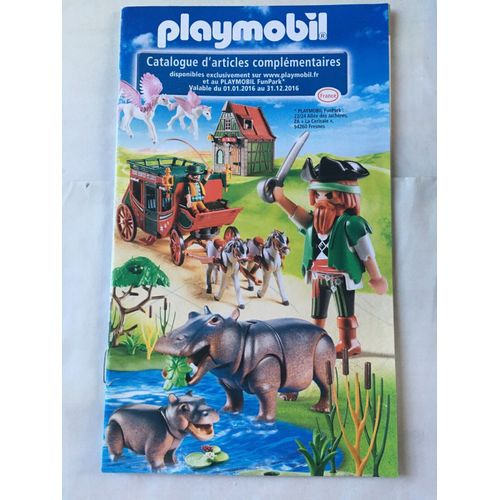 Pubs / Catalogues Divers Playmobil : Articles Complementaires - 2016/2017/2019