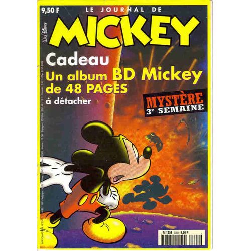 Le Journal De Mickey N° 2392 : Mystere 3ème Semaine