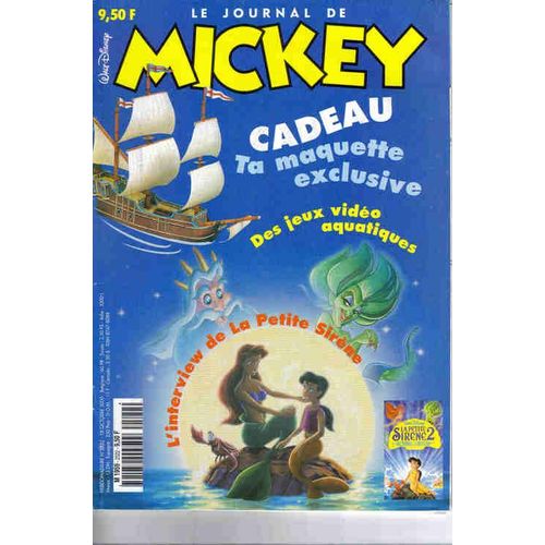 Le Journal De Mickey N° 2522 : L'interview De La Petite Sirène
