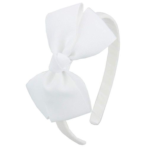 Bandeau D¿Arc Blanc Mignon À La Mode Pour Les Filles En Bas Âge.