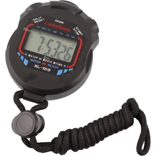 Heytea Professional Digital Stopwatch Timer, Chronographe Lcd Portable Résistant À L¿Eau Chronomètre Avec Fonction D¿Alarme Pour Les Entraîneurs De Fitness Sportifs Et Refe