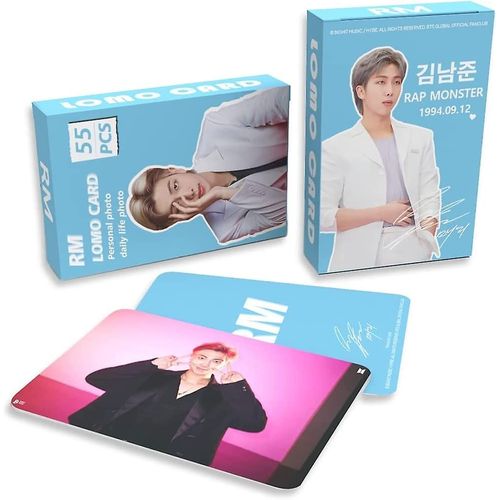 Kpop Rap Monster Solo Lomo Card 54 Pcs Bangtan Boys Kim Nam Joon Fans Gift Post Cards Pour Les Filles De L¿Armée
