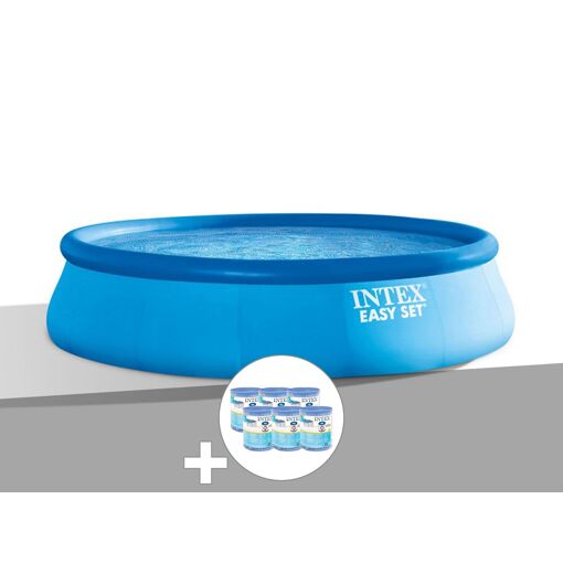 Kit piscine autoportée Intex Easy Set 4,57 x 1,22 m