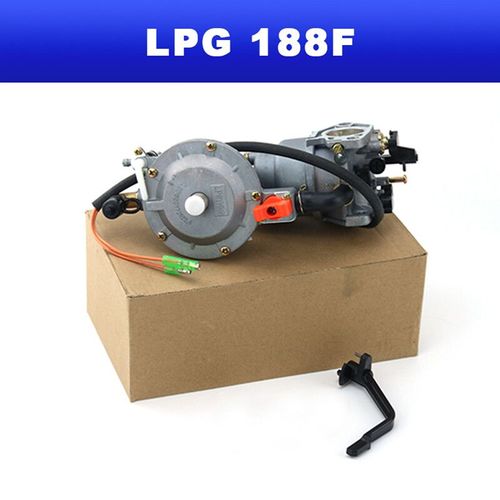 Kit De Conversion De Gpl De Carburant De Touristes De Carburateur De Gnl Pour L'unité De Gaz Vequefied Lpg-168f/188f De 2kw 3kw 5kw 6.5kw 168f 188f 190f 13p - Type Lpg 188f
