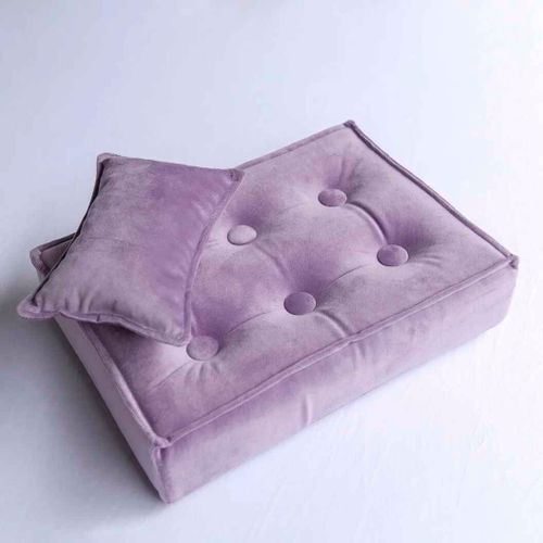 Oreiller de bébé nouveau-né,accessoires de photographie,Mini matelas de literie,accessoires de Studio,pour séance Photo,tapis de coussin - Type light purple-L40 X W30 X H8CM