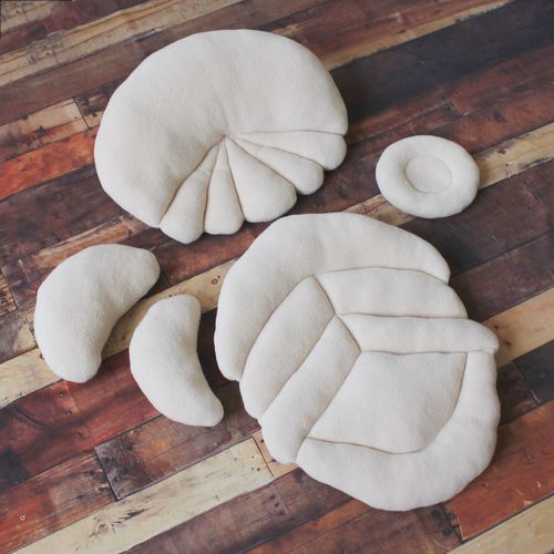 Accessoires de photographie pour nouveau-nés,aides à la pose,coussins d'oreiller,panier,tapis,accessoires de Studio Photo - Type a set
