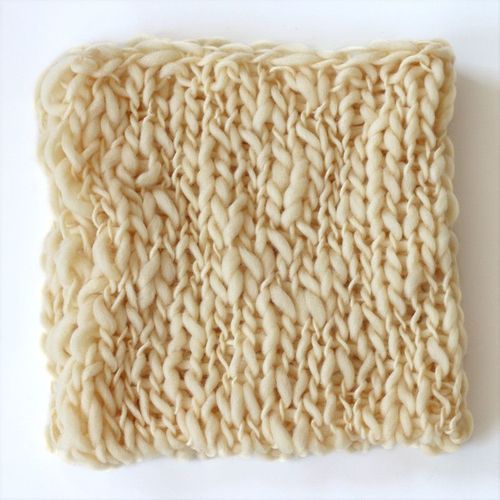 Accessoires de photographie au crochet pour nouveau-né,couverture de fond,panier de séance photo pour bébé,studio de photographie - Type beige-50X50cm