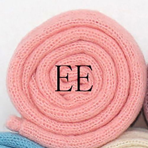 Enveloppes de crochet vintage avec mohair rond,accessoire photo pour nouveau-né,accessoires de photographie texturés commandés - Type EE