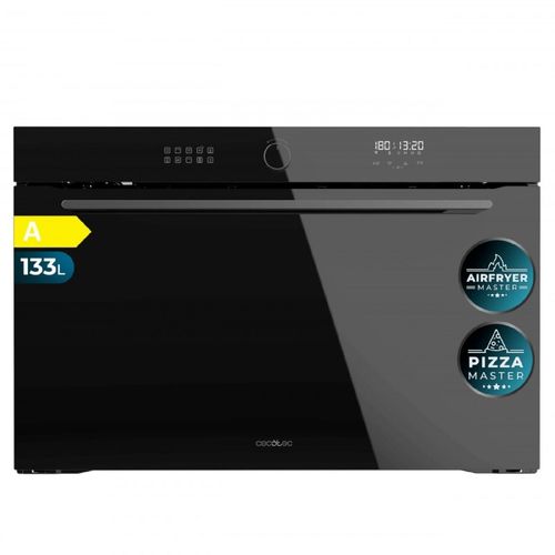 Cecotec Four encastrable Airfryer Bolero Hexa AF319000 Glass Black A.Four Airfryer Capacité de 133 L, 11 fonctions, classe A.