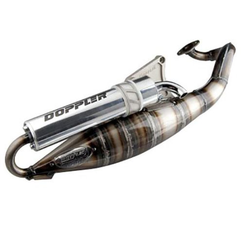 Pot D Échappement Doppler Pour Scooter Peugeot 50 Ludix Urban Track 10p Neuf