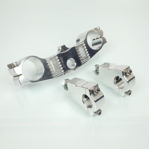 Té De Fourche Alu Kyoto Pour Moto Kawasaki 80 Kx Petites Roues 1998 À 2000 Neuf
