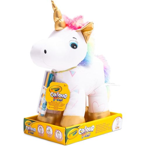 - Colour Me Plush, Peluche À Colorier Avec 3 Feutres, Sujet Licorne, Activité Créative Et Cadeau Pour Enfants, À Partir De 3 Ans, 4026316