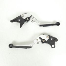 Levier Frein Droit Sifam Pour Moto Suzuki 1400 Gsx 2001 À 2007 Alu Cnc Noir / Paire Neuf