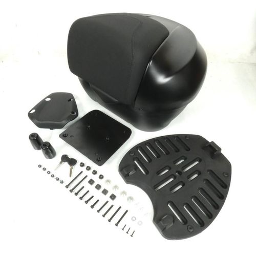 Top Case 36l Noir Mat Pour Scooter Piaggio 400 Beverly 2021 À 2023 Cm323308 Neuf