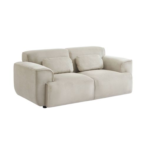 Canapé. Wallas. 2 Places. Tissu Velours Côtelé L 180 X P 98 X H 73cm