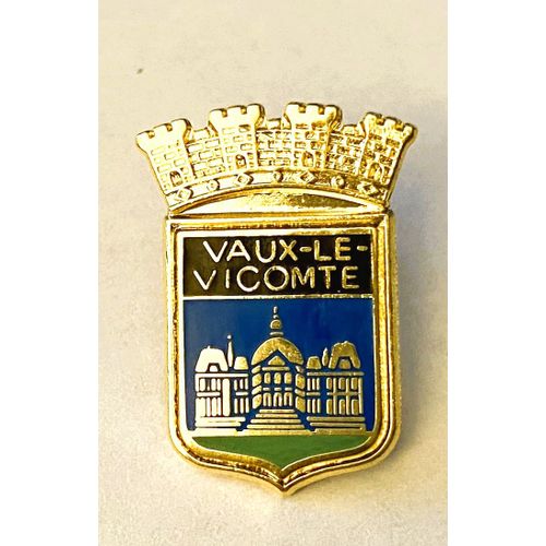 Pins Château Vaux Le Vicomte Blason Couronne