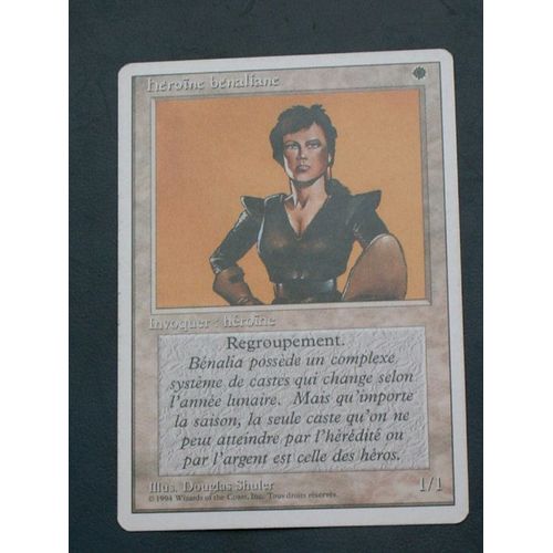 Heroine Bénaliane - 3ème Édition Bords Blancs - Vf