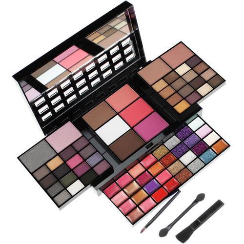 Palette De Maquillage 74 Couleurs - Ensemble De Maquillage Cosmétique - Brillant À Lèvres, Fard À Joues, Fond De Teint, Paillettes Et Palette De Fards À Paupières Ensemble De Maquillage Pour Femmes 