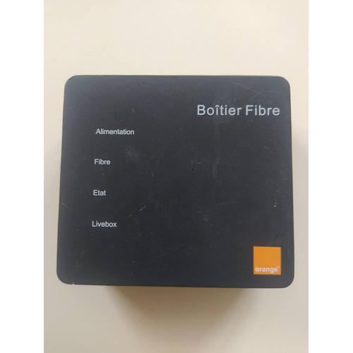 Boitier fibre orange