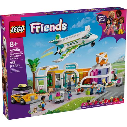 LEGO Friends - L'aéroport et l'avion de Heartlake City - 42656