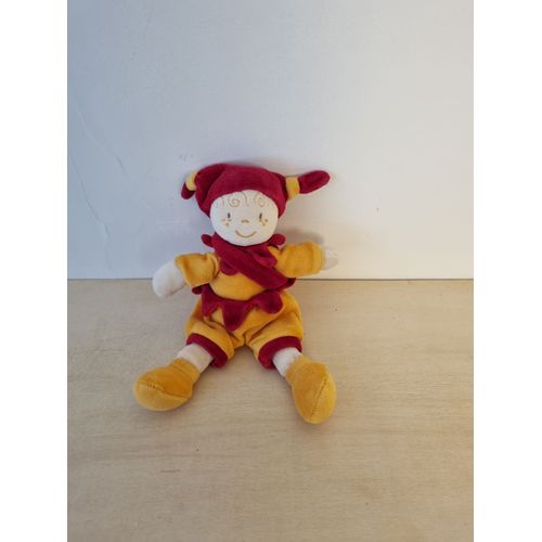 Doudou Lutin Fille Orange Rouge Doudou Et Compagnie