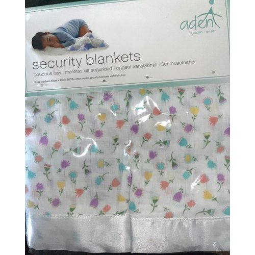 Doudou Lange Fleurs Aden & Anaïs Printemps Lot De Deux Langes Coton Tissu Bébé 