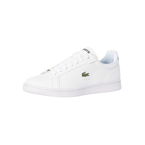 Lacoste Baskets En Cuir Carnaby Pro 123 8 Sma Blanc