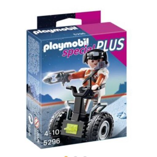 PLAYMOBIL Special Plus 5296 - Agent Secret Avec Gyropode, Figurine Top Agent, Jeu Neuf