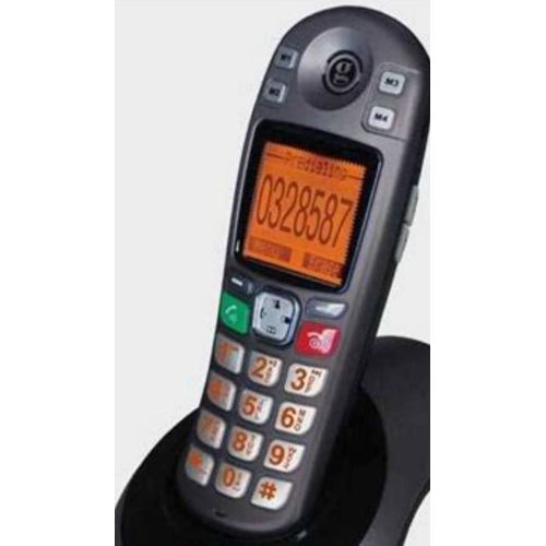 Combiné seul Geemarc Amplidect 280 pour téléphone numérique sans fil amplifié pour malentendants et malvoyants à grandes touches