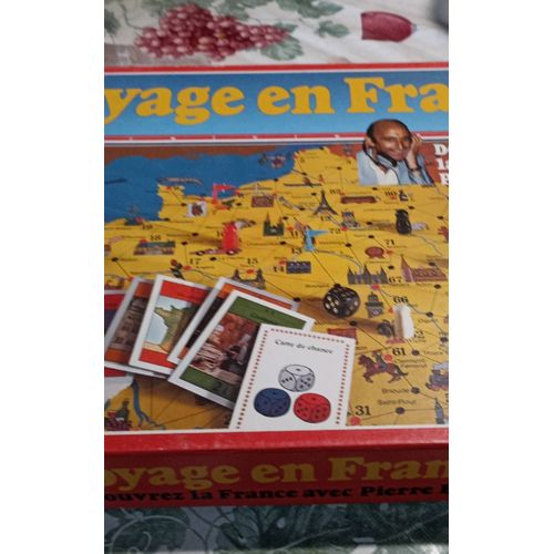 Jeu Voyage En France. Découvrez La France Avec Pierre Bonte.Edition 1987.