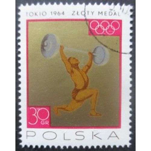 Pologne N°1472 Jeux Olympiques De Tokyo 1964 Oblitéré
