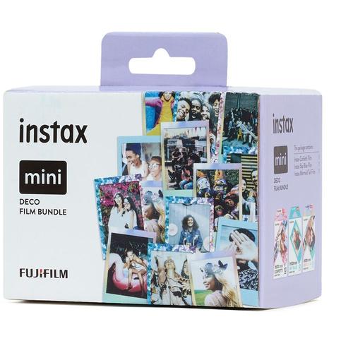 Papier photo instantané FUJIFILM Film Instax Deco pack