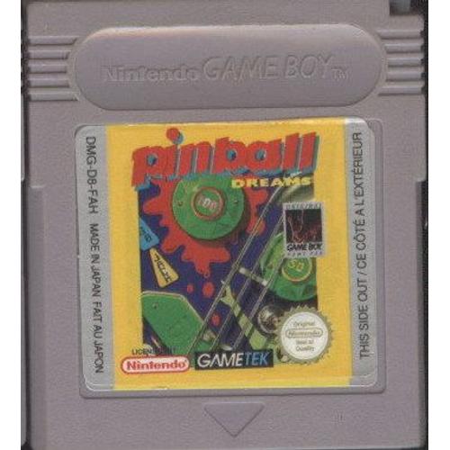 Pinball Dreams Game Boy