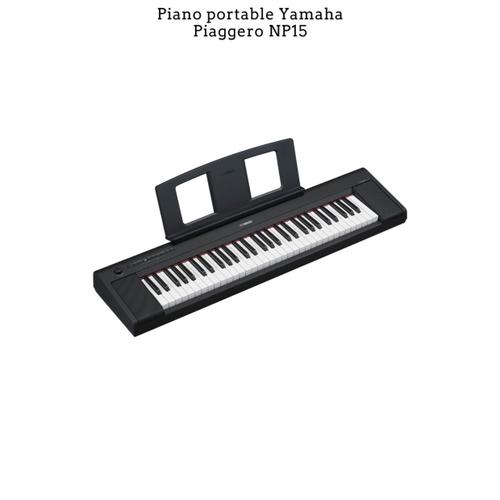 Piano Portable Yamaha Piaggero Np15 - 61 Touches