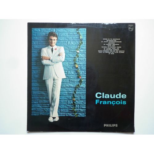 Claude François Album 33tours Vinyle N° 4 Même Si Tu Revenais Rabat Différent