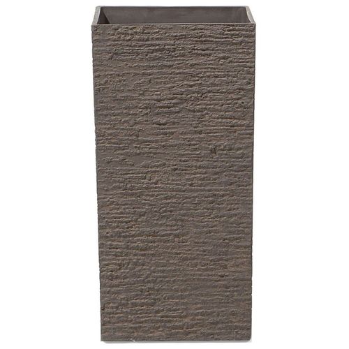 Pot De Fleurs Marron 30 X 30 X 60 Cm Gaza