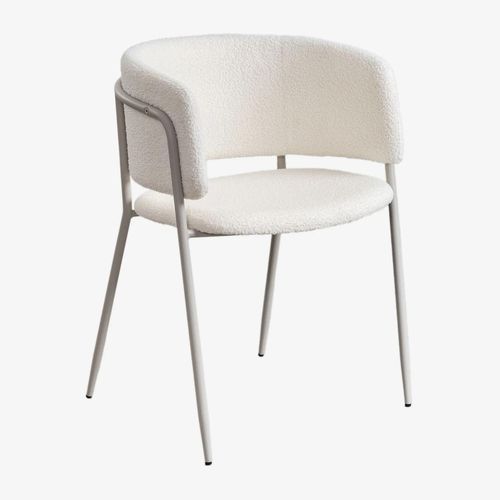 Pack De 2 Chaises De Salle À Manger Rembourrées Nalon Tapioca Beige