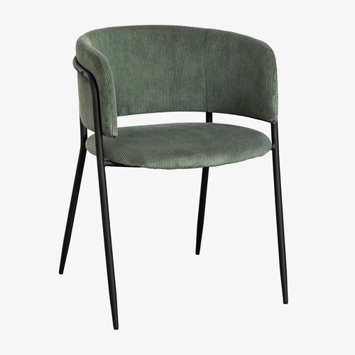Pack De 2 Chaises De Salle À Manger Rembourrées Nalon Noir