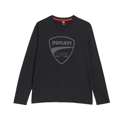 T-Shirt De Travail À Manches Longues Motor Ducati - T.Xl ( T.L Fr ) - Noir - Diadora - 702.181805-80017 T.Xl