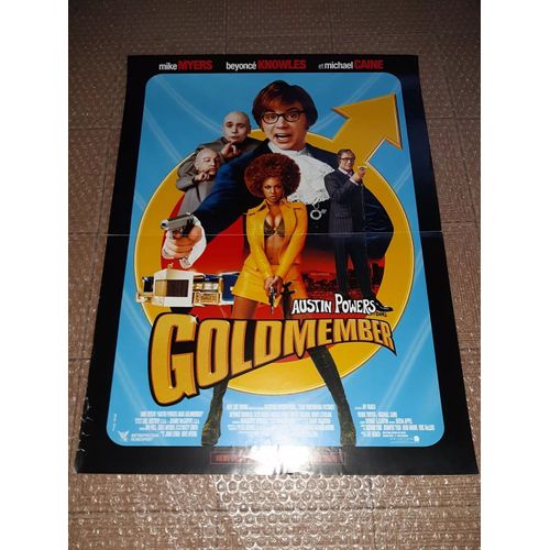 Affiche De Cinéma Austin Powers Goldmember 40x60 Cm
