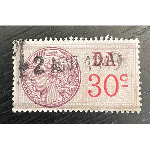 Timbre Fiscal France D.A. 30 C