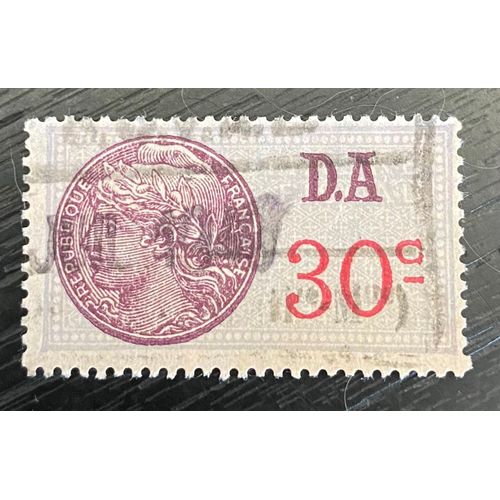 Timbre Fiscal France D.A. 30 C