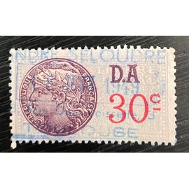 Timbre Fiscal France D.A. 30 C