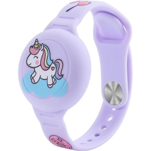 Bracelet Enfant Pour Airtag Étuis Bracelet Gps Enfant Tracker Pour Apple Airtag Bracelet Étanche Pour Enfants Airtag Anti-Rayures Gps Bracelet Airtag Pour Bébé, Enfant