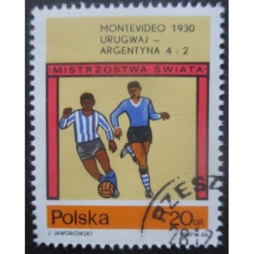 Pologne N°1522 Coupe Du Monde De Football Angleterre 1966 Oblitéré